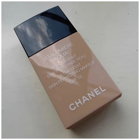 chanel aqua vitalumiere puder|chanel vitalumiere aqua beige rose.